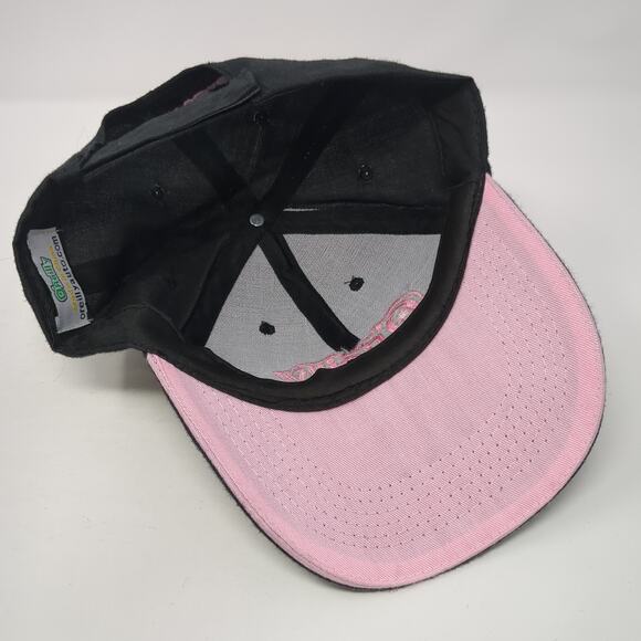 O'Reilly Auto Parts Strapback Baseball Cap Black One Size Adjustable Embroidered - Picture 7 of 9
